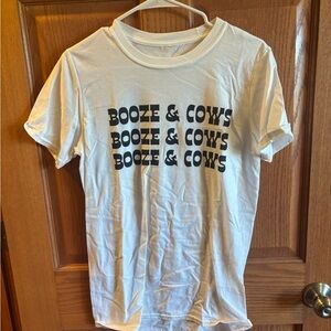 White Graphic Women’s T-Shirt S